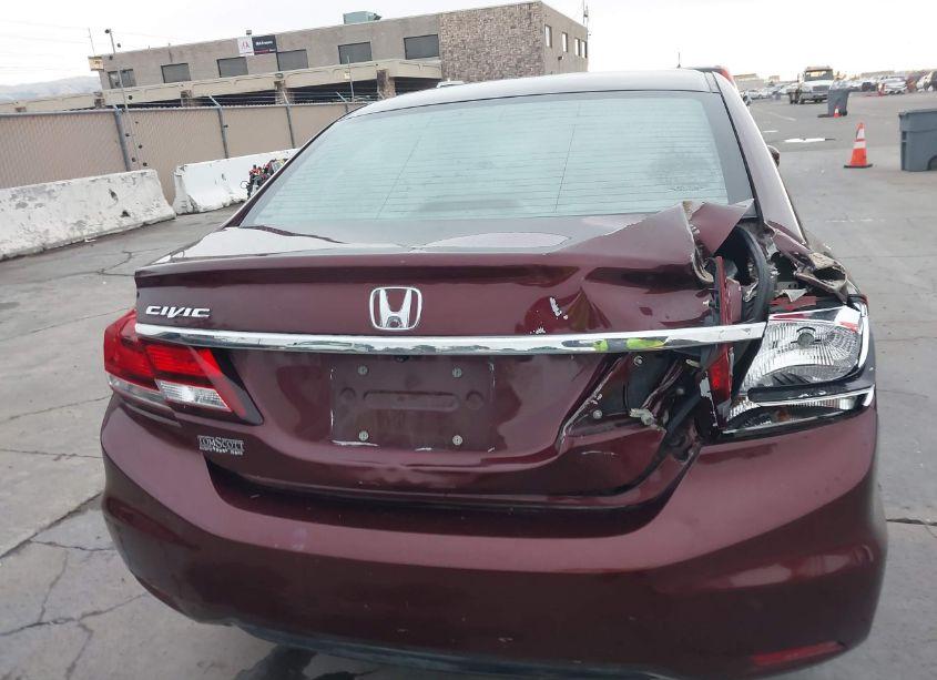 Photo 6 of 2014 Honda Civic LX (VIN 19XFB2F59EE038604)