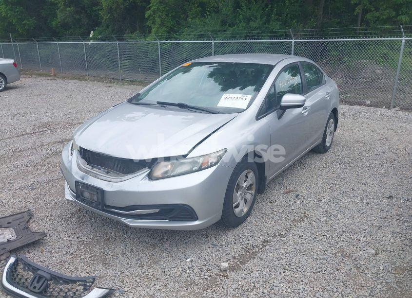 Photo 2 of 2014 Honda Civic LX (VIN 19XFB2F59EE055189)