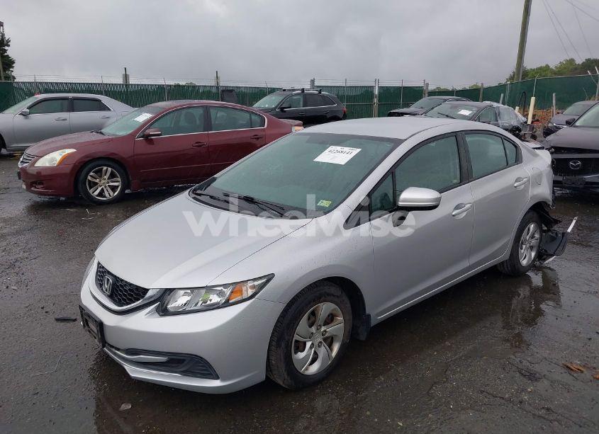 Photo 2 of 2014 Honda Civic LX (VIN 19XFB2F59EE066922)