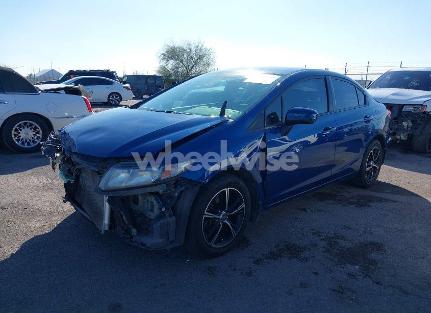 Photo 2 of 2014 Honda Civic LX (VIN 19XFB2F59EE069173)