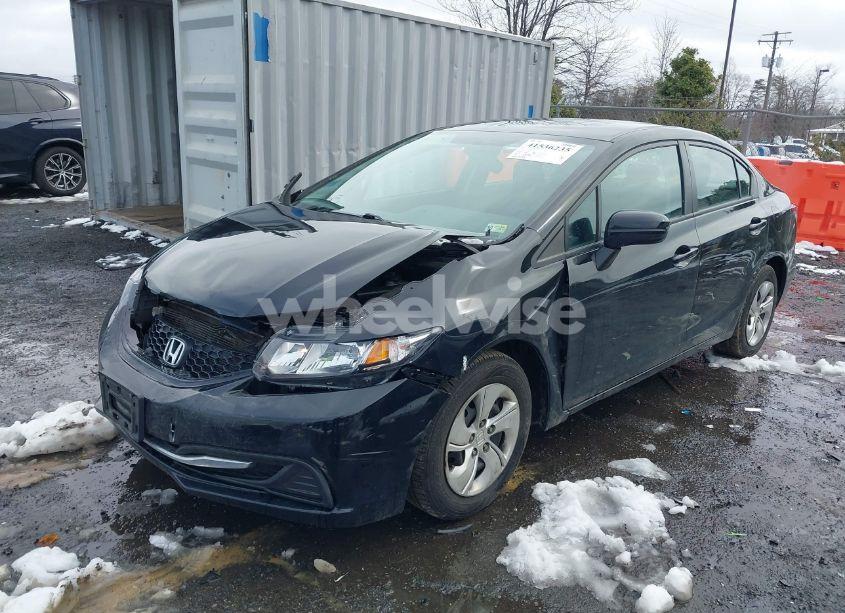 Photo 2 of 2014 Honda Civic LX (VIN 19XFB2F59EE069772)