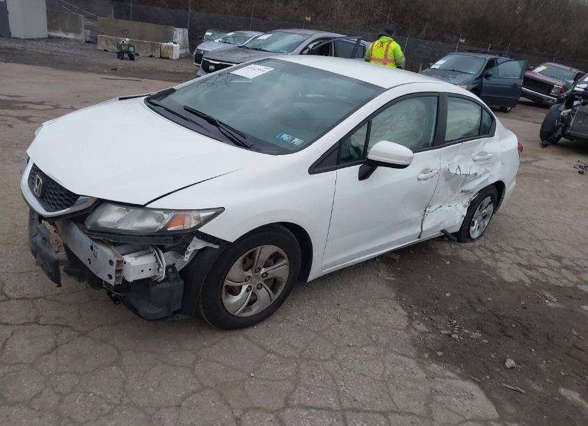 Photo 2 of 2014 Honda Civic LX (VIN 19XFB2F59EE202594)