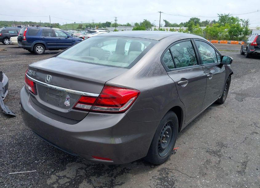 Photo 4 of 2014 Honda Civic LX (VIN 19XFB2F59EE205527)