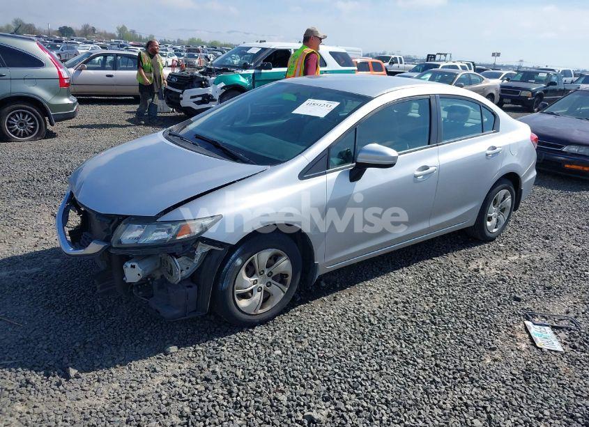 Photo 2 of 2014 Honda Civic LX (VIN 19XFB2F59EE213336)