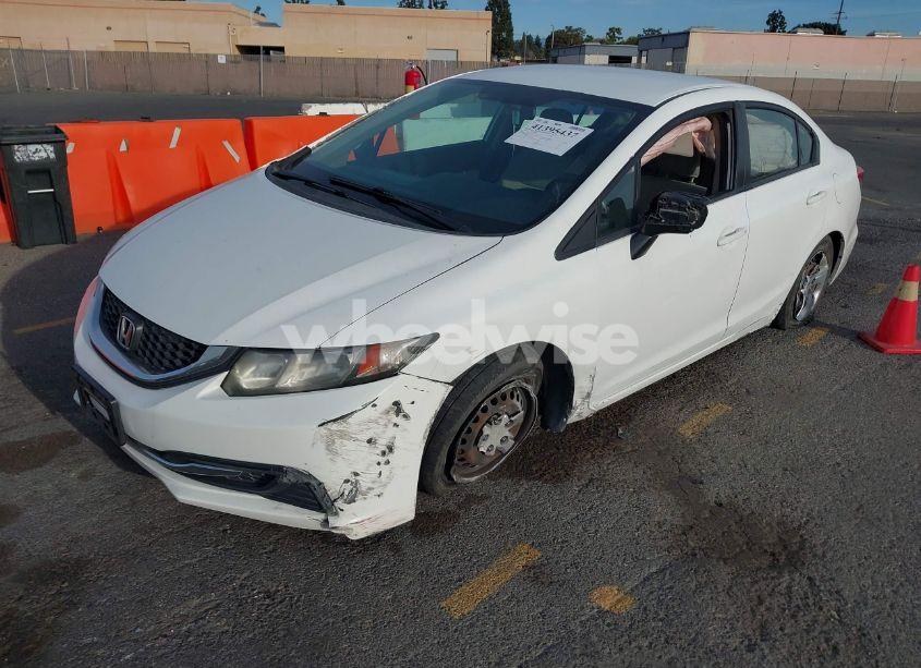Photo 2 of 2014 Honda Civic LX (VIN 19XFB2F59EE234459)