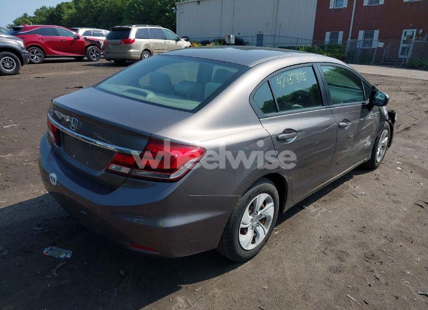 Photo 4 of 2014 Honda Civic LX (VIN 19XFB2F59EE235871)