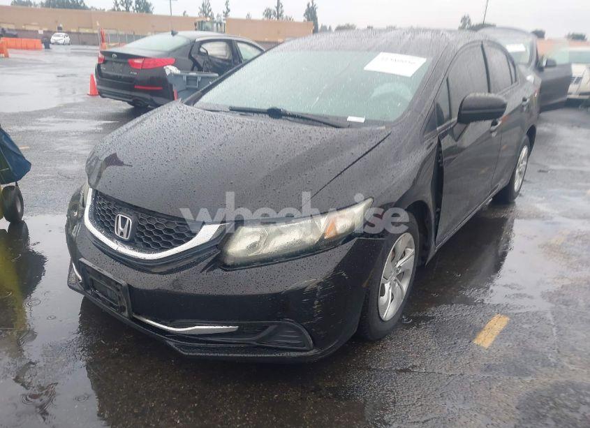 Photo 2 of 2014 Honda Civic LX (VIN 19XFB2F59EE241833)