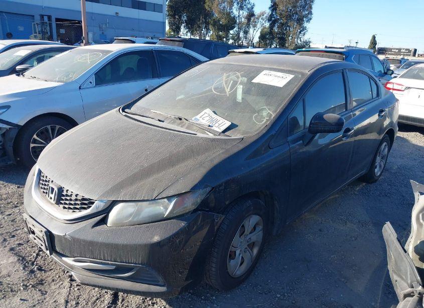 Photo 2 of 2014 Honda Civic LX (VIN 19XFB2F59EE260298)