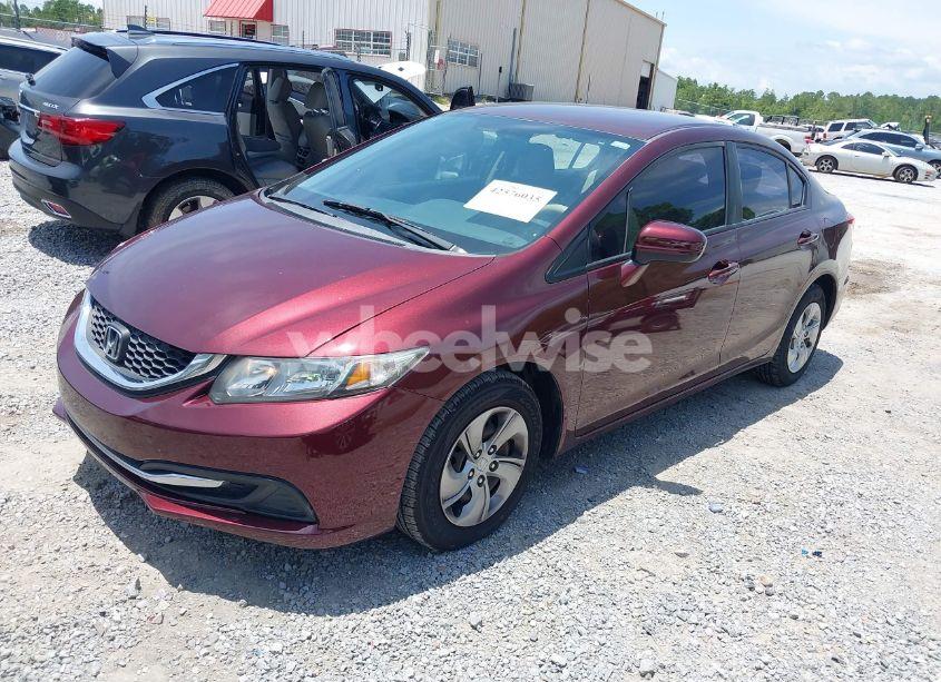 Photo 2 of 2015 Honda Civic LX (VIN 19XFB2F59FE053623)