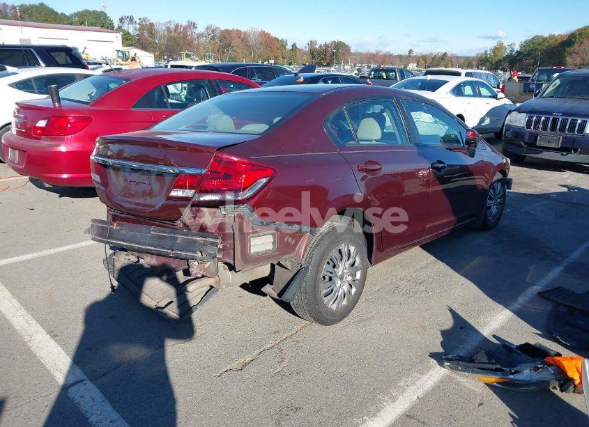 Photo 4 of 2015 Honda Civic LX (VIN 19XFB2F59FE058594)