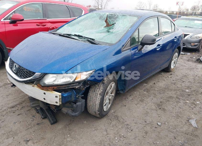 Photo 2 of 2015 Honda Civic LX (VIN 19XFB2F59FE075458)