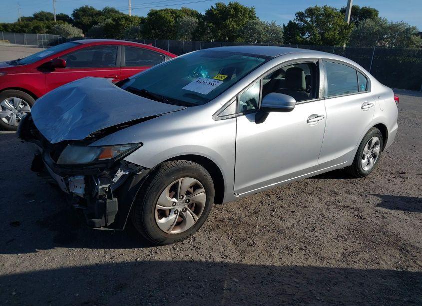 Photo 2 of 2015 Honda Civic LX (VIN 19XFB2F59FE080403)