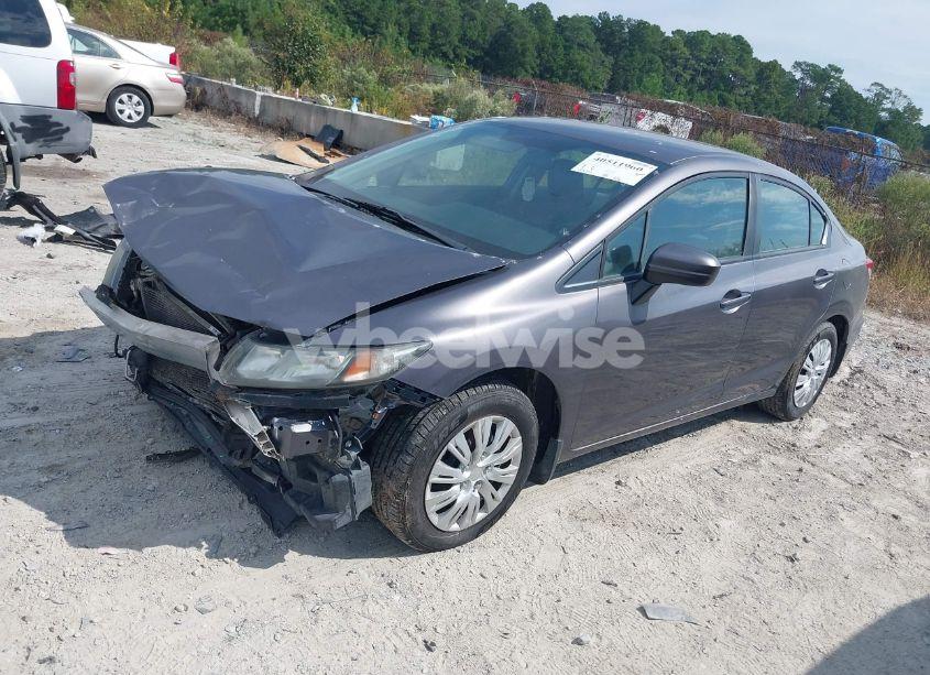 Photo 2 of 2015 Honda Civic LX (VIN 19XFB2F59FE084001)
