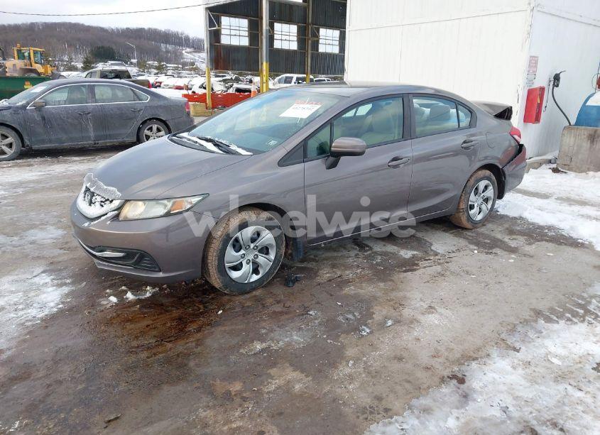 Photo 2 of 2015 Honda Civic LX (VIN 19XFB2F59FE229604)