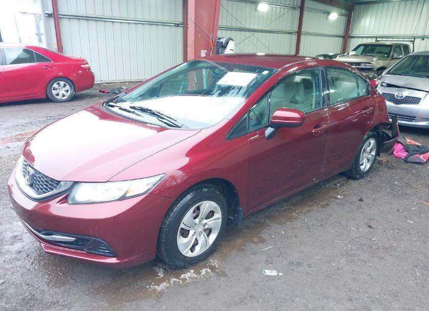 Photo 2 of 2015 Honda Civic LX (VIN 19XFB2F59FE251456)