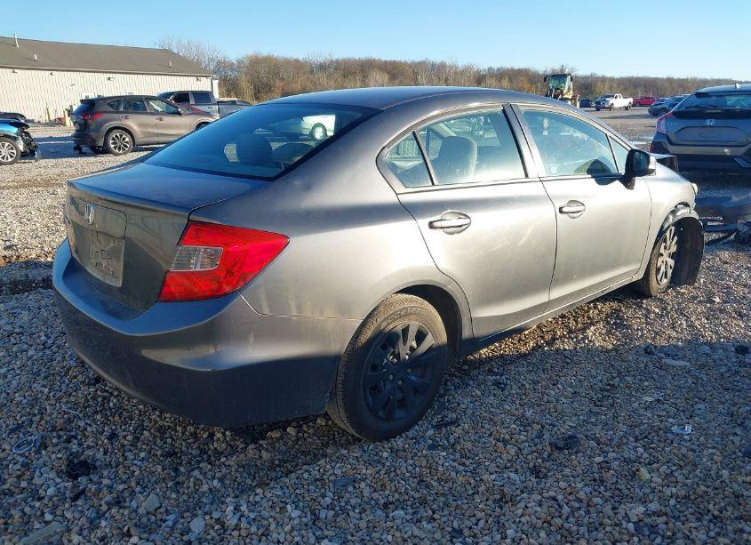 Photo 4 of 2012 Honda Civic LX (VIN 19XFB2F5XCE001204)