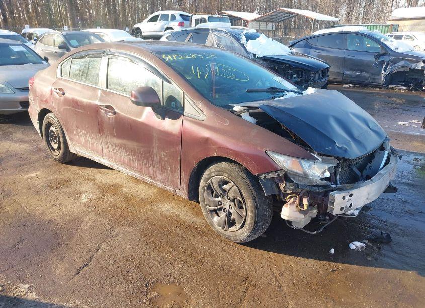 2012 Honda Civic SDN LX (VIN 19XFB2F5XCE057949) main photo