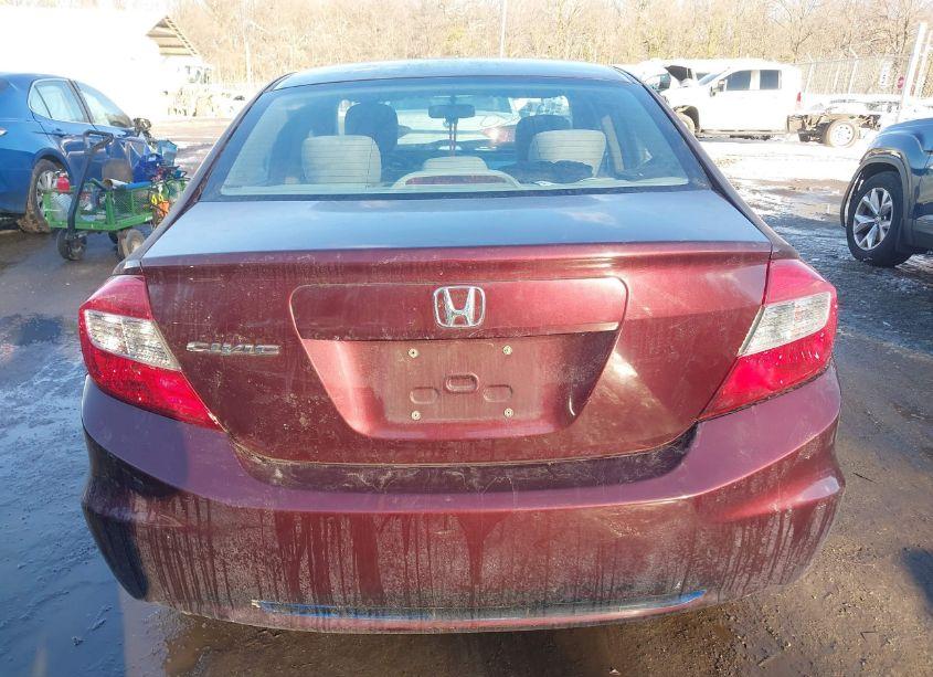 Photo 15 of 2012 Honda Civic SDN LX (VIN 19XFB2F5XCE057949)