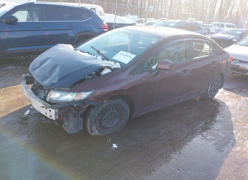 Photo 2 of 2012 Honda Civic SDN LX (VIN 19XFB2F5XCE057949)