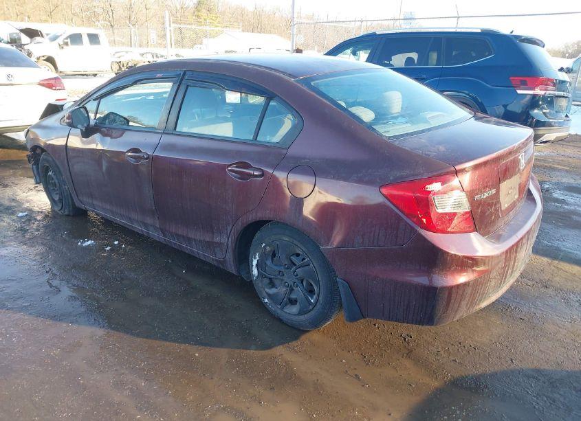 Photo 3 of 2012 Honda Civic SDN LX (VIN 19XFB2F5XCE057949)