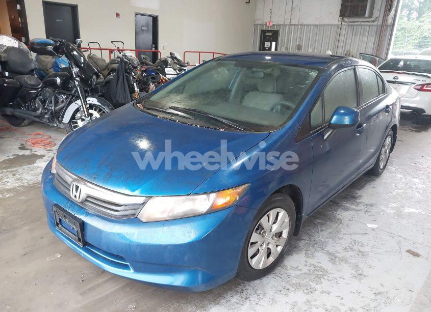 Photo 2 of 2012 Honda Civic LX (VIN 19XFB2F5XCE058017)