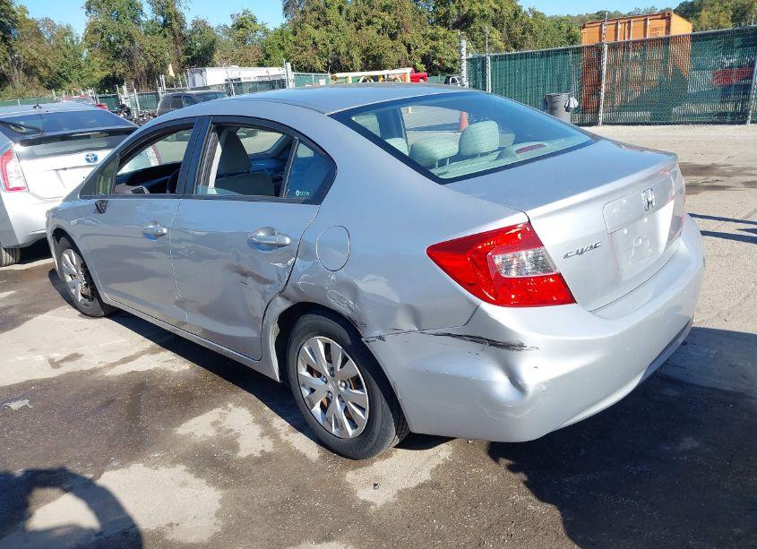 Photo 3 of 2012 Honda Civic SDN LX (VIN 19XFB2F5XCE060740)