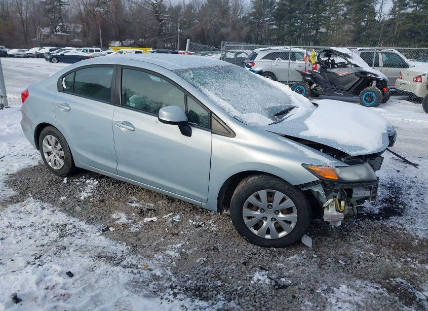 2012 Honda Civic SDN LX (VIN 19XFB2F5XCE069471) main photo