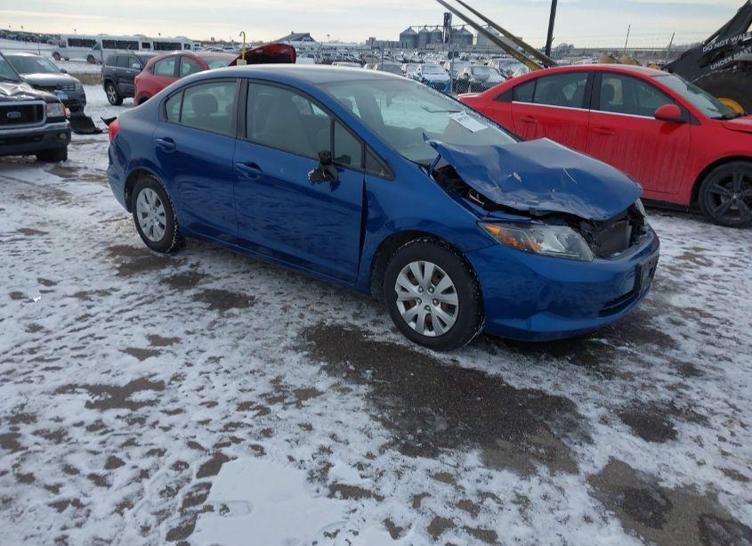 2012 Honda Civic LX (VIN 19XFB2F5XCE077294) main photo