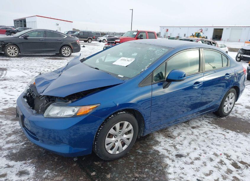 Photo 2 of 2012 Honda Civic LX (VIN 19XFB2F5XCE077294)