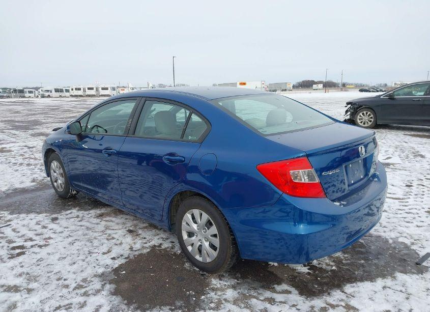 Photo 3 of 2012 Honda Civic LX (VIN 19XFB2F5XCE077294)