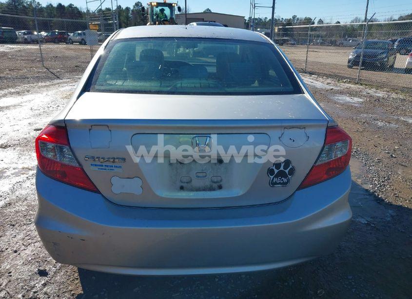 Photo 16 of 2012 Honda Civic SDN LX (VIN 19XFB2F5XCE107619)