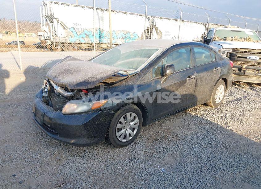 Photo 2 of 2012 Honda Civic LX (VIN 19XFB2F5XCE109869)