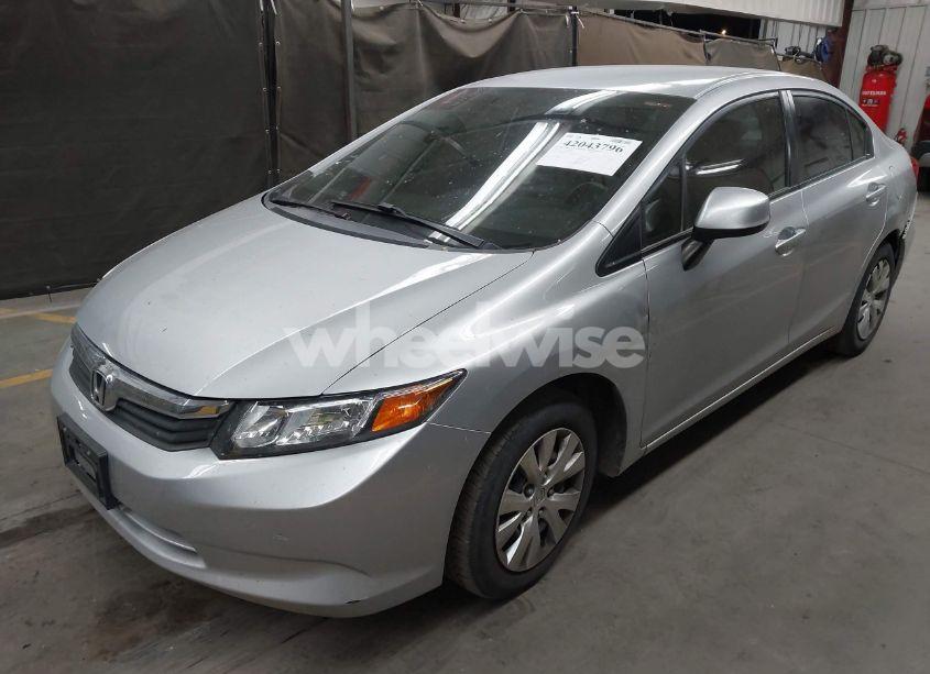 Photo 2 of 2012 Honda Civic LX (VIN 19XFB2F5XCE323406)