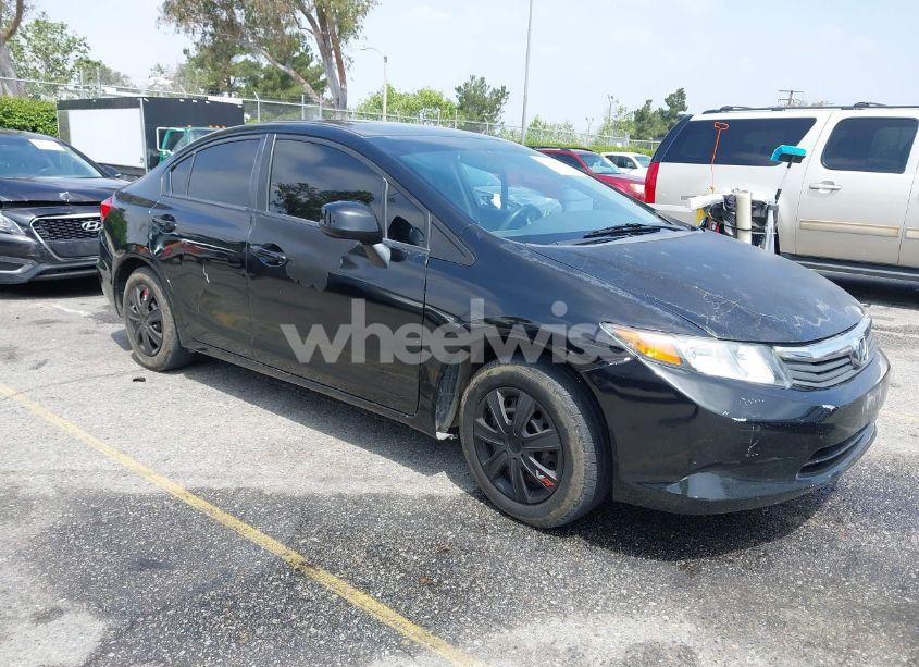 2012 Honda Civic LX (VIN 19XFB2F5XCE374193) main photo