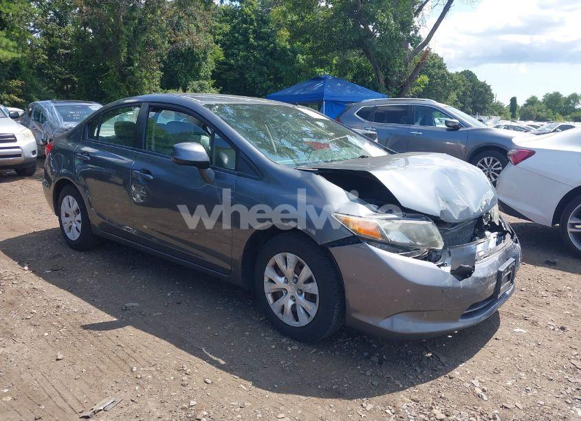 2012 Honda Civic LX (VIN 19XFB2F5XCE383959) main photo