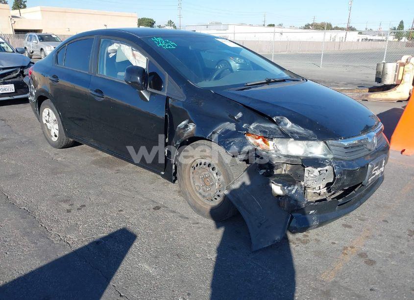2012 Honda Civic LX (VIN 19XFB2F5XCE384626) main photo