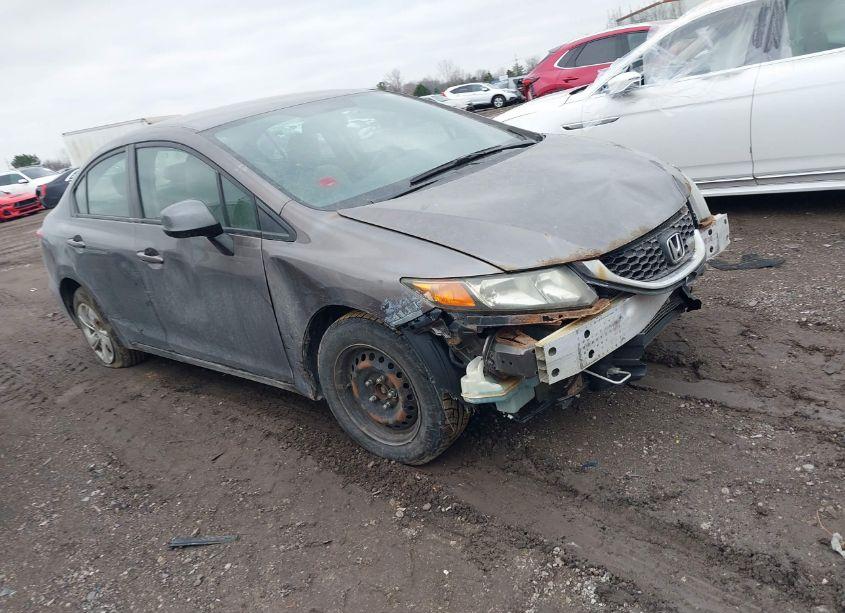 2013 Honda Civic LX (VIN 19XFB2F5XDE003018) main photo