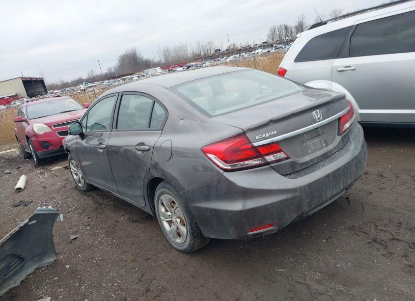 Photo 3 of 2013 Honda Civic LX (VIN 19XFB2F5XDE003018)