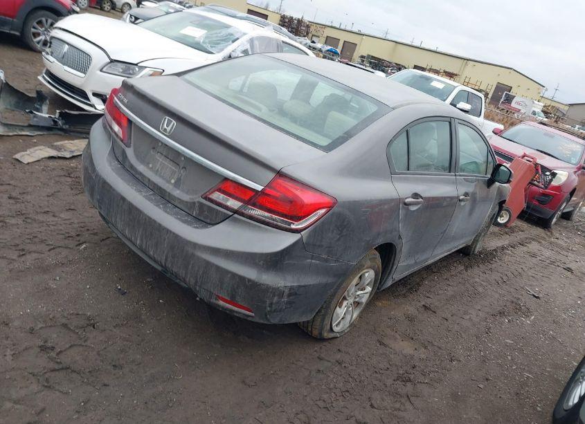 Photo 4 of 2013 Honda Civic LX (VIN 19XFB2F5XDE003018)