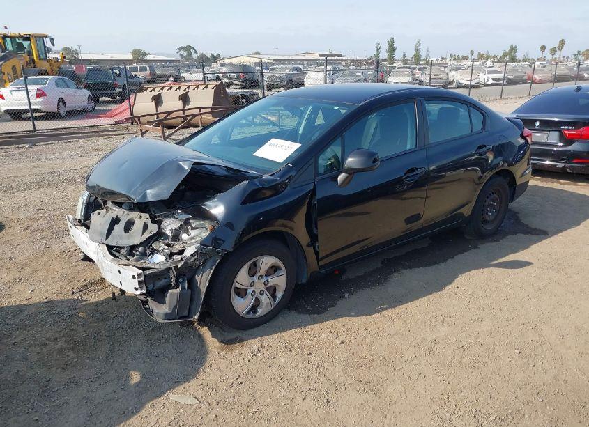 Photo 2 of 2013 Honda Civic LX (VIN 19XFB2F5XDE004671)