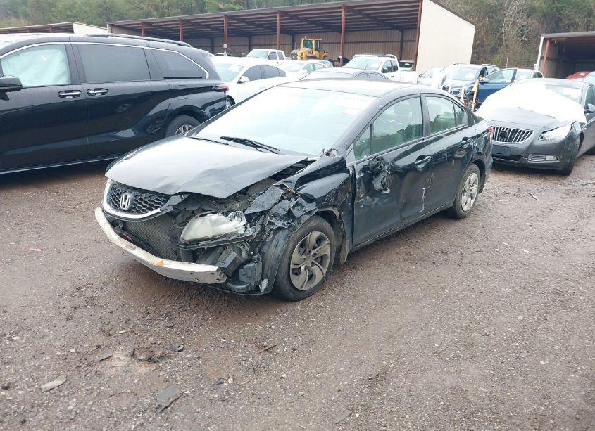 Photo 2 of 2013 Honda Civic LX (VIN 19XFB2F5XDE017503)