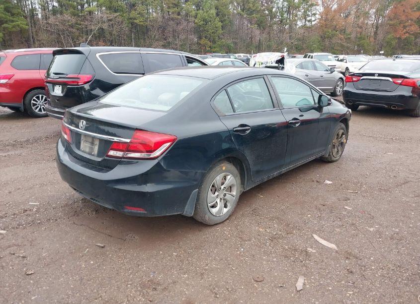 Photo 4 of 2013 Honda Civic LX (VIN 19XFB2F5XDE017503)