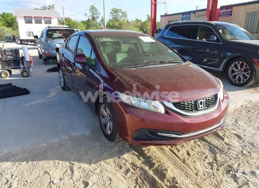 2013 Honda Civic LX (VIN 19XFB2F5XDE022250) main photo