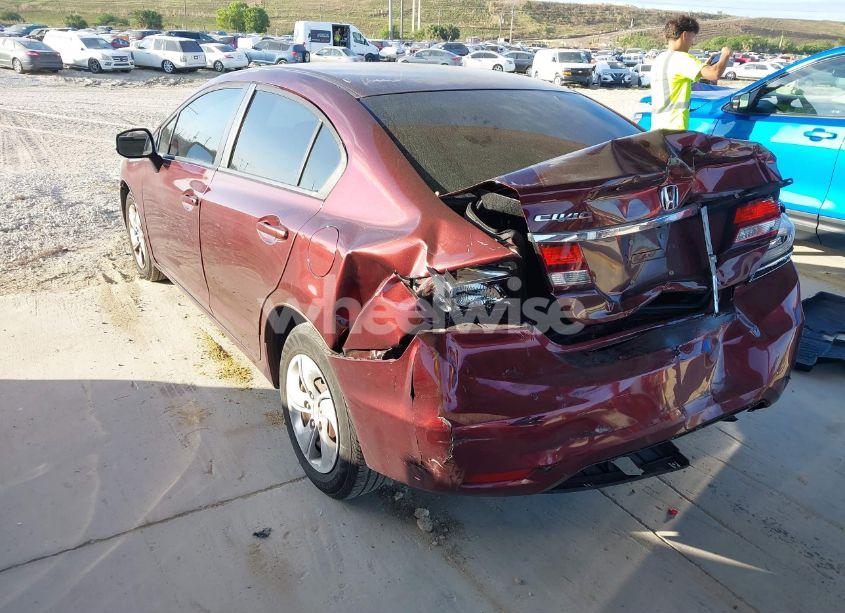 Photo 3 of 2013 Honda Civic LX (VIN 19XFB2F5XDE022250)