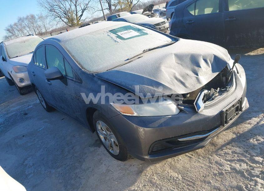 2013 Honda Civic LX (VIN 19XFB2F5XDE043809) main photo