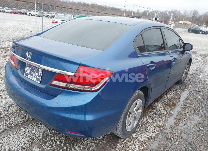 Photo 4 of 2013 Honda Civic LX (VIN 19XFB2F5XDE073893)