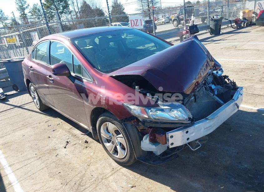 2013 Honda Civic LX (VIN 19XFB2F5XDE204241) main photo