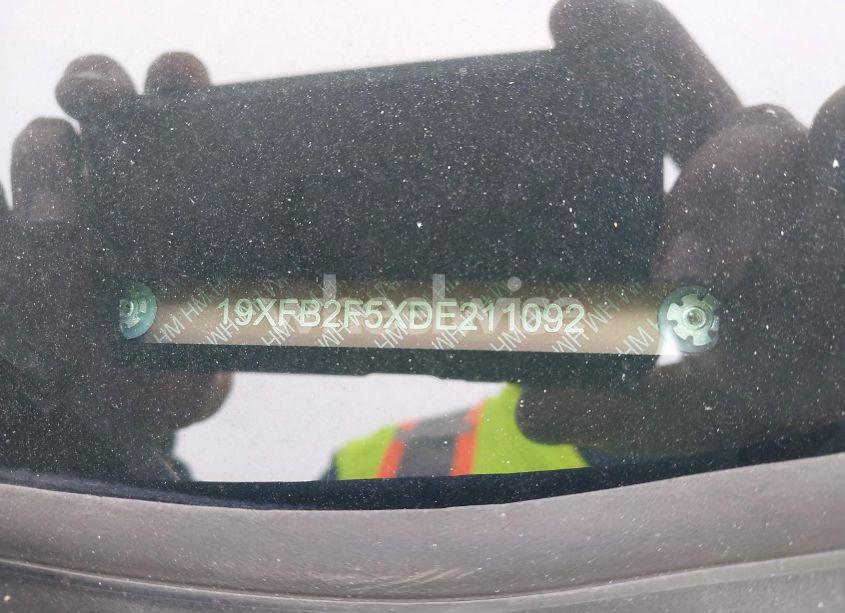 Photo 18 of 2013 Honda Civic LX (VIN 19XFB2F5XDE211092)