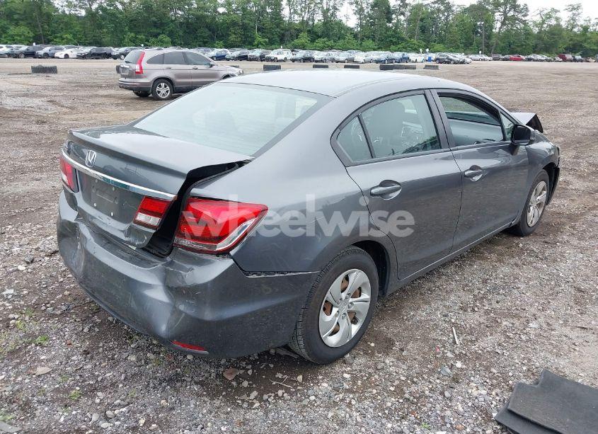 Photo 4 of 2013 Honda Civic LX (VIN 19XFB2F5XDE211092)