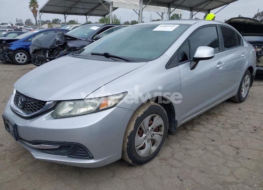 Photo 2 of 2013 Honda Civic LX (VIN 19XFB2F5XDE251821)